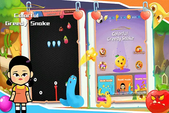 Colorful Greedy Snake 