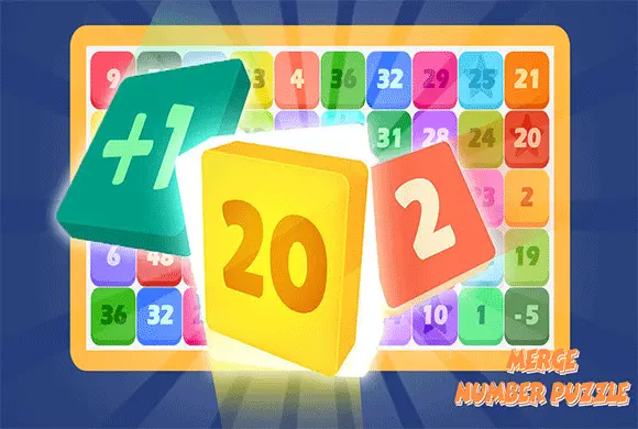 Merge Number Puzzle 