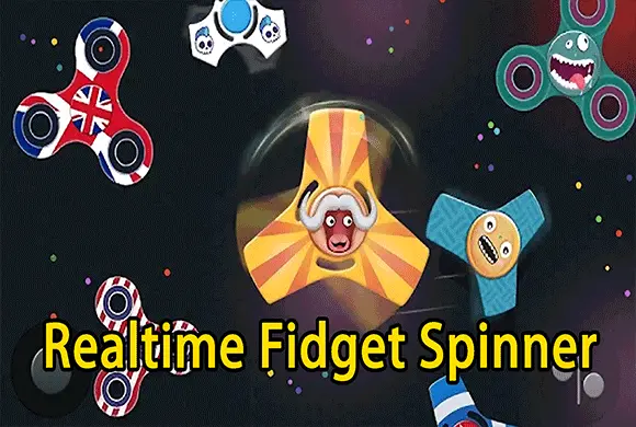 Realtime Fidget Spinner 
